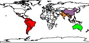 Distribution Map by Geographic Region